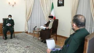 تصاویر دیدار با رئیس و فرماندهان سازمان بسیج مستضعفین