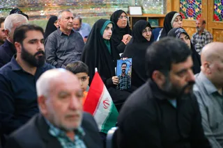 دیدار با خانواده شهدا و جانبازان حوادث تروریستی حرم شاهچراغ