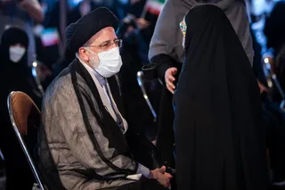 حضور رئیسی در مراسم روز دختر