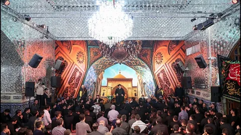 تصاویر سخنرانی رئیس جمهور در مراسم احیای شب نوزدهم رمضان ، امامزاده صالح (ع)