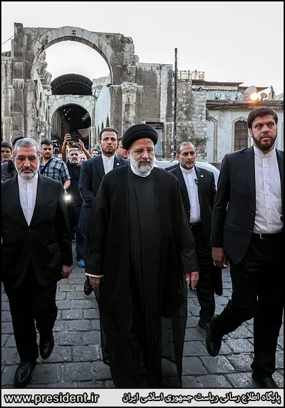 تصاویر بازدید از مسجد اموی دمشق