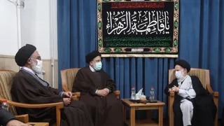 تصاویر دیدار با آیت الله العظمی شبیری زنجانی