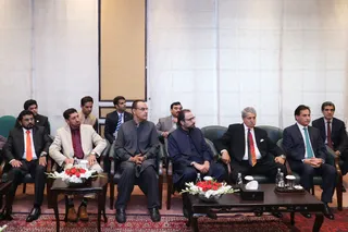 دیدار با رئیس مجلس ملی پاکستان