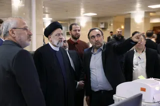 بازدید از بخش‌های مختلف ستاد انتخابات کشور