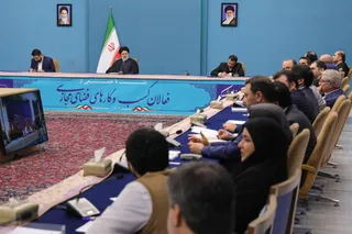 نشست با جمعی از فعالان کسب و کارهای فضای مجازی