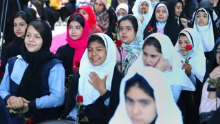 تصاویر جشن میلاد حضرت معصومه (س) و روز دختر