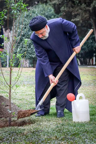 مراسم روز درختکاری