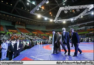 تصاویر آئین اهدای بازوبند پهلوانی سال ۱۴۰۰