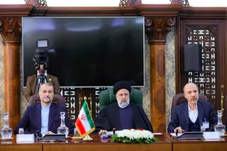 نشست مشترک هیئت های عالیرتبه ایران و الجزایر