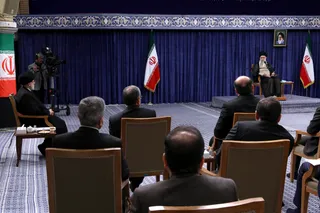 تصاویر دیدار رئیس‌جمهور و اعضای هیئت دولت با رهبر معظم انقلاب اسلامی