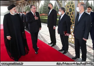 تصاویر استقبال رسمی امامعلی رحمان از آیت الله رئیسی