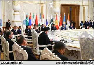 سخنرانی آیت الله رئیسی در اجلاس سران سازمان همکاری شانگهای