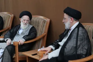تصاویر دیدارهای امروز آیت‌الله رئیسی با مراجع عظام