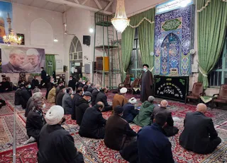 تصاویر حضور و سخنرانی در مسجد جوادالائمه (ع) محله یوسف زاده مشهد