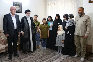 ‌حضور در منزل شهید مدافع حرم علی آقابابایی