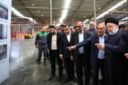 افتتاح فاز یک مجتمع کشت و صنعت گروه صنعتی پاک چوب