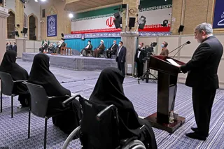 تصاویر مراسم تنفیذ حکم سیزدهمین دوره ریاست جمهوری اسلامی ایران‌
