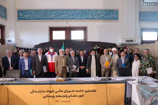 تصاویر اولین جلسه شورای عالی جهاد سازندگی و بازدید از نمایشگاه رویداد ملی همه با هم