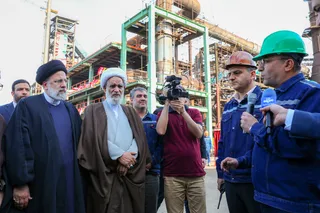 گزارش تصویری از افتتاح کارخانه فولاد زمزم 3