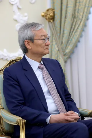 تصاویر دیدار دبیرکل سازمان شانگهای با رییس جمهور