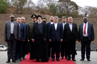 تصاویر ادای احترام به یادبودی قهرمانان استقلال زیمباوه