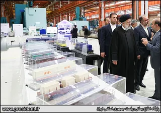 تصاویر بازدید از کارخانجات گروه مپنا