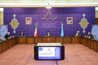 هم‌اندیشی آیت‌الله رئیسی با اصحاب تولید