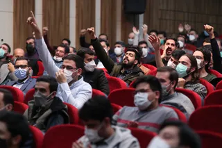 تصاویر دیدار دانشجویان و تشکلهای دانشجویی با رئیس جمهور