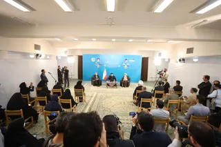 تصاویر نشست خبری استان قزوین