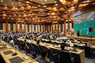 دیدار حجت‌الاسلام والمسلمین رئیسی با قضات و کارکنان واحدهای قضائی استان همدان