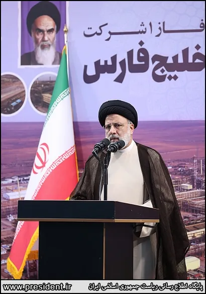 تصاویر افتتاح فاز یک شرکت پالایش گاز هویزه خلیج فارس