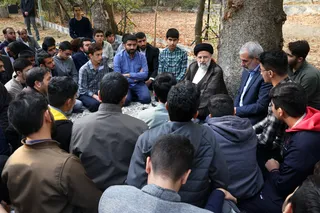 تصاویر حضور در جمع دانش آموزان شرکت کننده در اردوی «راهیان پیشرفت»