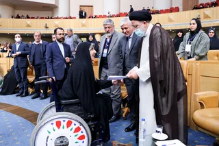 تصاویر آیین تجلیل از بانوان مدال آور ورزش ایران اسلامی