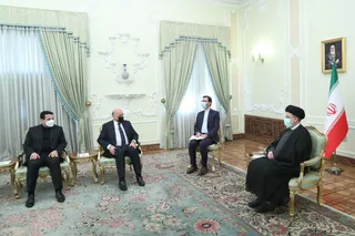 تصاویر دیدار وزیر امور خارجه عراق با آیت‌الله رئیسی