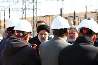 تصاویر بهره‌برداری رسمی از واحد سوم بخش بخار نیروگاه سیکل‌ ترکیبی ارومیه