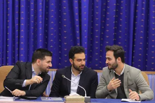نشست با جمعی از فعالان کسب و کارهای فضای مجازی