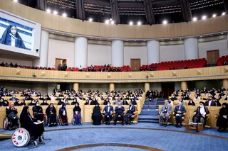 تصاویر آیین تجلیل از بانوان مدال آور ورزش ایران اسلامی