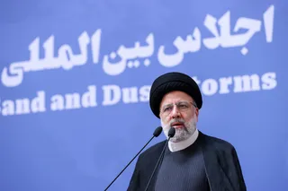 تصاویر اجلاس بین المللی مقابله با توفان های ماسه و گرد و غبار