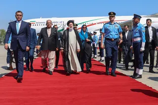 ورود رئیس جمهور به اسلام آباد