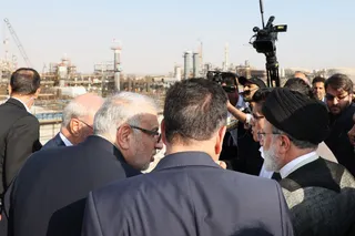 تصاویر بهره‌برداری از واحد تصفیه گازوئیل شرکت پالایش نفت اصفهان