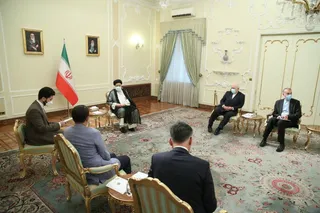 تصاویر دیدار مدیر اجرایی دبیرخانه سیکا با رئیس جمهور