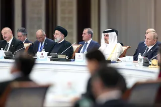 تصاویر سخنرانی آیت‌الله رئیسی در ششمین اجلاس سران سیکا