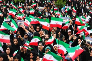تصاویر حضور دکتر رئیسی در اجتماع باشکوه مردم تبریز