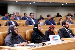 تصاویر اجلاس بین المللی مقابله با توفان های ماسه و گرد و غبار
