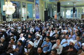 تصاویر مراسم ملی تکریم فعالان مساجد و پانزدهمین پاسداشت ادبیات جهاد و مقاومت