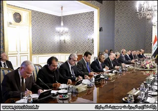 تصاویر نشست هیئت های عالیرتبه ایران و عراق