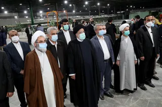 تصاویر بازدید از شرکت صنایع پوشش ایران