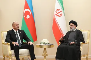 دیدار رئیس جمهور آذربایجان با دکتر رئیسی