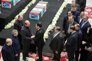 ادای احترام مقامات کشورها به مقام رئیس جمهور شهید و همراهان
