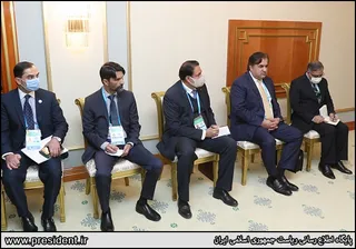تصاویر دیدار رئیس جمهور پاکستان با دکتر رئیسی